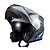 Capacete Texx Esc Gladiator V3 Makan Cinz Azu Bril 60 [F016] - Imagem 9