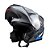 Capacete Texx Esc Gladiator V3 Makan Cinz Azu Bril 60 [F016] - Imagem 10