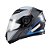 Capacete Texx Esc Gladiator V3 Makan Cinz Azu Bril 62 [F016] - Imagem 3