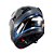 Capacete Texx Esc Gladiator V3 Makan Cinz Azu Bril 62 [F016] - Imagem 4