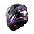 Capacete Texx Esc Gladiator V3 Makan Cinz Ros Bril 60 [F016] - Imagem 4