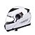 Capacete Texx Escamot Gladiator V3 Branc 56 [F016] - Imagem 1