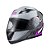 Capacete Texx Escamot Gladiator V3 Makan Cinz Ros 56 [F016] - Imagem 7