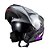 Capacete Texx Escamot Gladiator V3 Makan Cinz Ros 56 [F016] - Imagem 9
