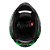 Capacete Texx Fechado Hawk Alien Verd Pret 62 [F016] - Imagem 6