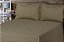 Cobre Leito Classic Matelassado Microfibra Queen 03 Pçs Avelã [F101] - Imagem 5