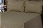 Cobre Leito Classic Matelassado Microfibra Queen 03 Pçs Avelã [F101] - Imagem 3