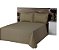 Cobre Leito Classic Matelassado Microfibra Queen 03 Pçs Avelã [F101] - Imagem 2