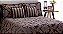Cobre Leito King Jacquard 05 Pçs Marrom [F101] - Imagem 5