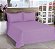 Cobre Leito Matelassado Classic Queen 03 Pçs  Rosa [F101] - Imagem 1