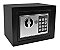 Cofre Digital Eletrônico Com Senha E Chave Aço 23x17cm [F102] - Imagem 1
