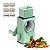 Cortador De Legumes Ralador Multifuncional 3 Em 1 Manivela Aço Inox [F102] - Imagem 1