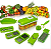 Cortador Fatiador Legumes Verduras Frutas Nicer Dicer [F102] - Imagem 5