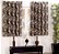 Cortina De Malha Estampada 2,00 Metros Floral Preto [F101] - Imagem 1