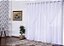 Cortina Para Sala Ou Quarto Charmousse Com Voil 3,00 Branca [F101] - Imagem 1