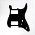 Escudo Para Guitarra 62 JPN Strat HH Preto Spirit 231-BK [F035] - Imagem 1
