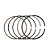 Anel P/ Pistao  Kmp Dyamond Biz - Pop 110 Inj. 16/24 0.50 [F016] - Imagem 1