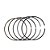 Anel P/ Pistao  Kmp Dyamond Xre 190 0.50 [F016] - Imagem 1