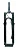 Garfo 29 Mtb C/susp. 120mm Ahead Boost Pt [F109] - Imagem 1