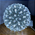 Globo Com 100 Lampadas Pisca Luz De Led Tam:médio Cor:branco [F102] - Imagem 1