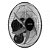 Ventilador de Parede Ventisol Turbo 6 Steel 50cm [F002] - Imagem 2