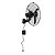Ventilador de Parede Ventisol Oscilante 50cm Aço Preto Bivolt [F002] - Imagem 3