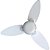 Ventilador de Teto Ventisol Elluz 3 Pás Branco Bivolt [F002] - Imagem 2