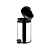Lixeira C/pedal/recip Plastico-corpo/tampa Inox-4,5 L Cor:inox [F109] - Imagem 1