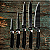 Jogo De Facas 6 Peças Aço Inox Knife Set Preto [F102] - Imagem 10