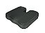 Almofada Coccix Padrao Preta Genere Latex Perfetto [F083] - Imagem 1