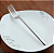 Kit 6 Garfos Aço Inox Talher Mesa Cozinha Buffet Restaurante [F102] - Imagem 4