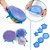 Kit 6 Super Tampas Potes Universal Stresh Silicone Premium [F102] - Imagem 6