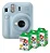 Kit Câmera Fujifilm Instax Mini 12 Azul + Filme De 60 Poses [F118] - Imagem 1