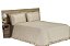 Kit Cobre Leito Casal Queen Diplomata 03 Peças Matelado Babado Avelã [F101] - Imagem 2