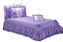 Kit Cobre Leito Ursinha Solteiro 3 Peças Lilas [F101] - Imagem 2