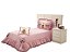 Kit Cobre Leito Ursinha Solteiro 3 Peças Rosa [F101] - Imagem 2
