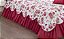 Kit Colcha Cobre Leito Belize Casal Queen 06 Pçs Floral Vermelho [F101] - Imagem 5