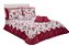Kit Colcha Cobre Leito Belize Casal Queen 06 Pçs Floral Vermelho [F101] - Imagem 2