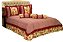 Kit Colcha Edredon Florença Casal Queen 05 Pçs Rose [F101] - Imagem 2