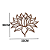 Mandala Flor De Lotus Em Mdf Natural [F031] - Imagem 2