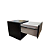 Mesa De Cabeceira C Gaveta Secreta Lado Direito  Mdf Preto [F031] - Imagem 4