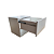 Mesa De Cabeceira C Gaveta Secreta Lado Esquerdo Mdf Branco [F031] - Imagem 3