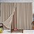 Cortina Blackout Com Linho 2,80x2,50 Para Trilho Duplo [F122] - Imagem 1