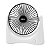 Mini Ventilador Portátil Usb Recarregável De Mesa 3 Velocidades [F102] - Imagem 9