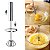 Misturador Batedor Mixer Ovos Claras Giratório Semi Automático [F102] - Imagem 7