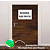 Placa Sinalização 1/2 Oficio Acesso Restrito Mdf Natural [F031] - Imagem 2