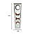 Porta Cápsulas Dolce Gusto Mdf Branco [F031] - Imagem 3