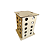 Porta Cápsulas Torre Grande Mdf Branco [F031] - Imagem 3