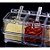 Porta Temperos E Condimentos Acrilico 4 Potes Organizadores [F102] - Imagem 4