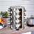 Porta Temperos Inox Giratório Com 16 Potes Torre De Condimentos;inox [F102] - Imagem 2